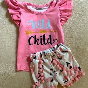 Wild Child Shorts Set